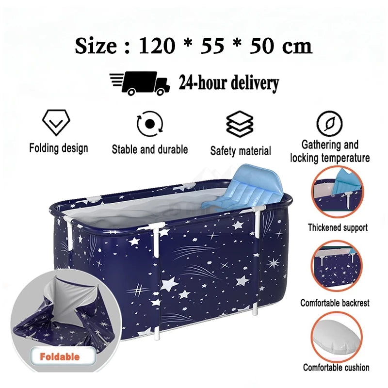 FOOKSUNG Folding Bathtub Water Tub