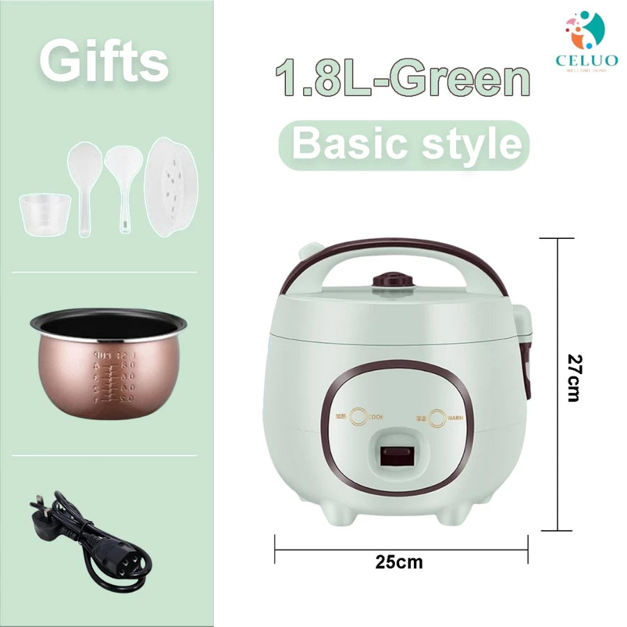 1.8L/3L Mulitfunctional Mini Rice Cooker Fast Rice Cooker electric caldronwith periuk Nasi