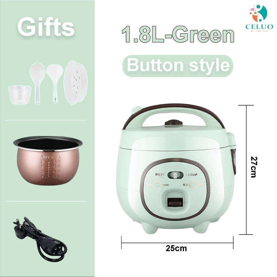 1.8L/3L Mulitfunctional Mini Rice Cooker Fast Rice Cooker electric caldronwith periuk Nasi