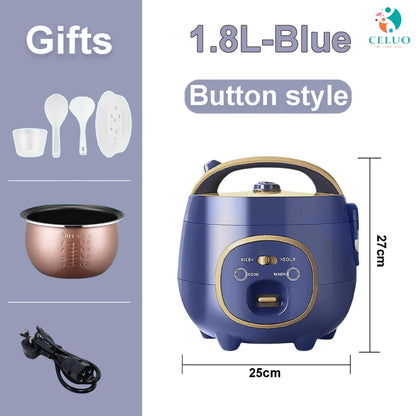 1.8L/3L Mulitfunctional Mini Rice Cooker Fast Rice Cooker electric caldronwith periuk Nasi