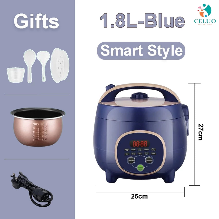 1.8L/3L Mulitfunctional Mini Rice Cooker Fast Rice Cooker electric caldronwith periuk Nasi