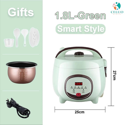 1.8L/3L Mulitfunctional Mini Rice Cooker Fast Rice Cooker electric caldronwith periuk Nasi