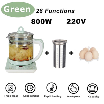 1.8L Health Pot Preserving Portable Multi Cooker Tea Dessert Cooker Electric Kettle Health Tea Pot