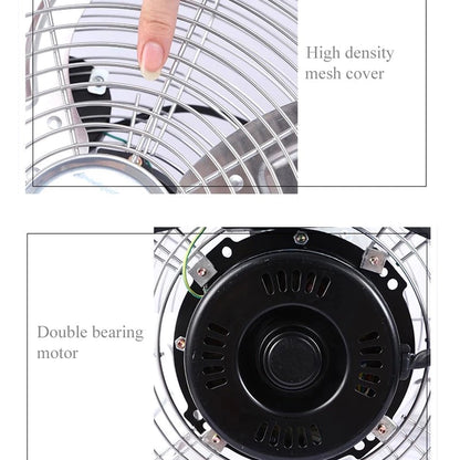 10-20" Electric Floor Fan Industrial Ground Fan Aluminum Blades Strong Wind Powerful Desk Fan 趴地扇 