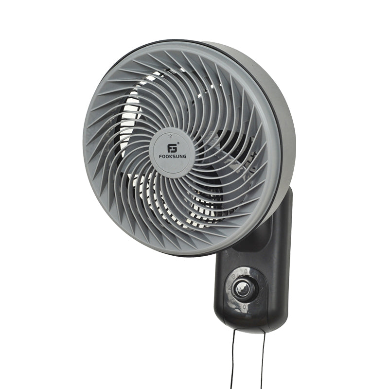 12-Inch Air Circulating Wall Fan with Remote Control | Turbo Swing Technology