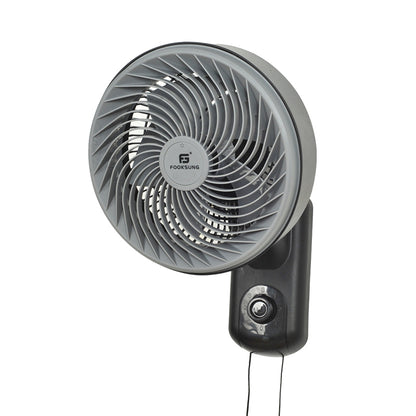 12-Inch Air Circulating Wall Fan with Remote Control | Turbo Swing Technology