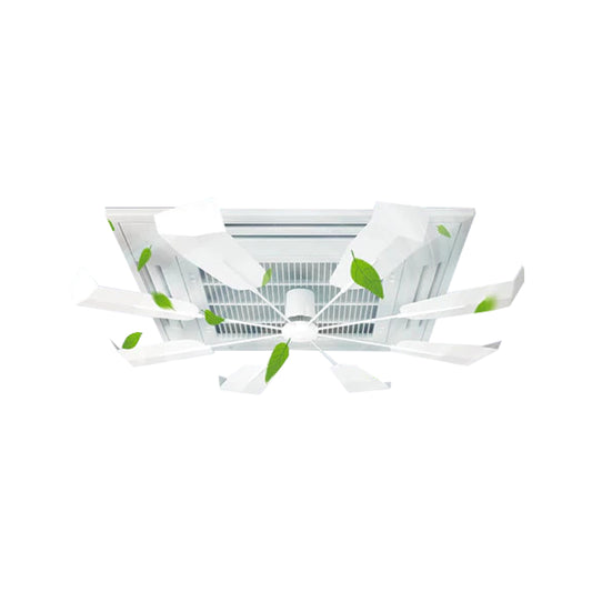 Anti-drop Aircond Guide Fan Cassette Aircon Central Fan 360° Aircond Wind Deflector Central Air Cond Guide Fan