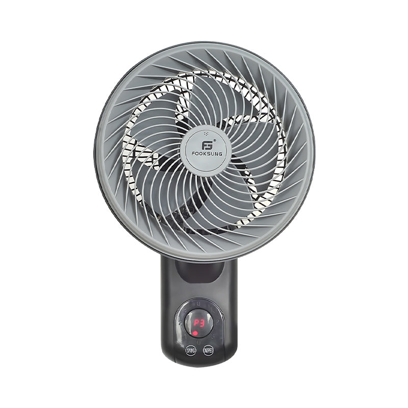 12-Inch Air Circulating Wall Fan with Remote Control | Turbo Swing Technology