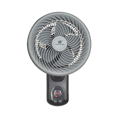 12-Inch Air Circulating Wall Fan with Remote Control | Turbo Swing Technology