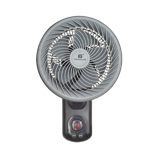 12-Inch Air Circulating Wall Fan with Remote Control | Turbo Swing Technology