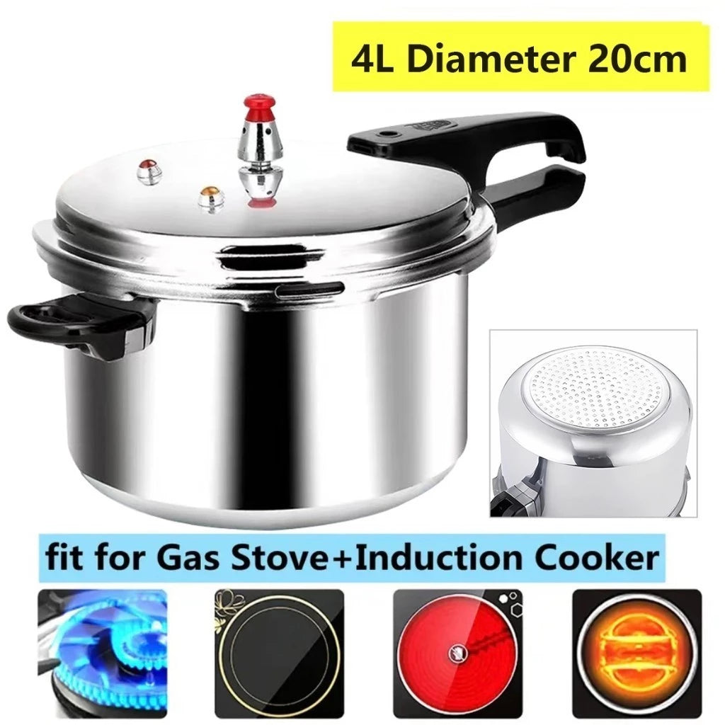 3-11L Pressure Cooker Aluminum Alloy Periuk rebus tulang Periuk rebus tulang Periuk Tekanan