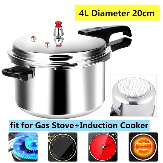 3-11L Pressure Cooker Aluminum Alloy Periuk rebus tulang Periuk rebus tulang Periuk Tekanan