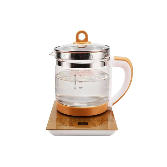 Malaysia 3 plug Multifunction health pot 1.8L Glass electric kettle kitchen cooker soup tea kettle