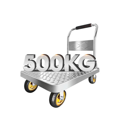 Trolley Heavy Duty Troli Barang Foldable 1000KG Hand Truck 手推車 拉貨 Troli Beroda