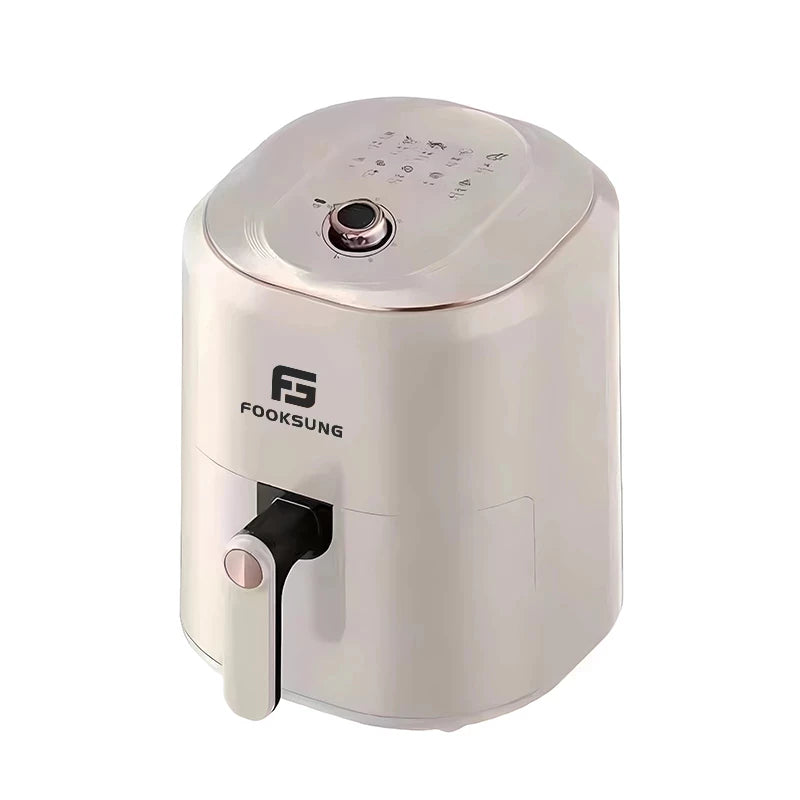 8L Air Fryer 360° Hot Air Circulation Cooker Electric Oven No Flipping 4D Baking Frying Oil Free
