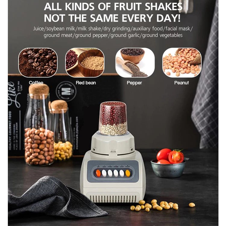 Blender Heavy Duty 2 in 1 Countertop Mixer with Jug Multifunctional Juicer Machine 榨汁机