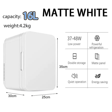 Car Refrigerator 8/16/25L Portable Fridge Cooler & Warmer Peti Ais Mini Peti Sejuk