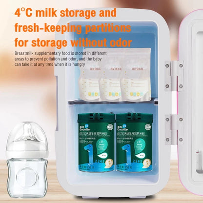 Car Refrigerator 8/16/25L Portable Fridge Cooler & Warmer Peti Ais Mini Peti Sejuk