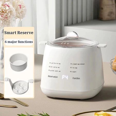 Egg Boiler 6 Functions Egg Cooker Boiling Machine Household Automatic Power off 蒸蛋器