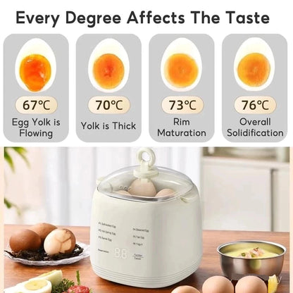 Egg Boiler 6 Functions Egg Cooker Boiling Machine Household Automatic Power off 蒸蛋器