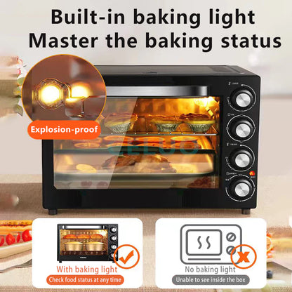 Electric Oven 15/25/48L Made of safe materials oven murah Roaster oven toaster mini oven 烤箱