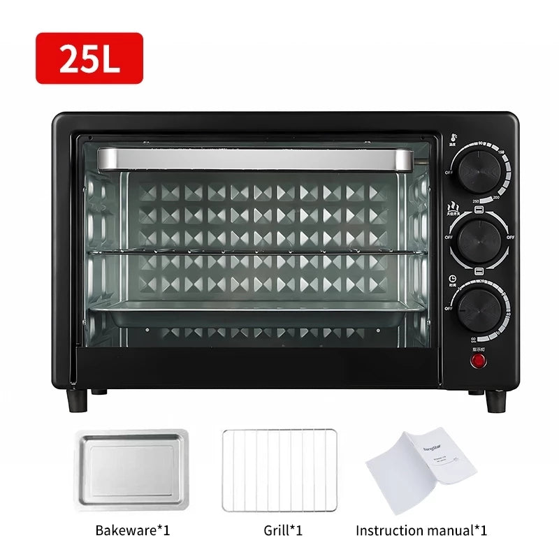 Electric Oven 15/25/48L Made of safe materials oven murah Roaster oven toaster mini oven 烤箱
