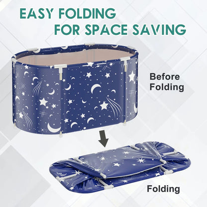 FOOKSUNG Folding Bathtub Water Tub