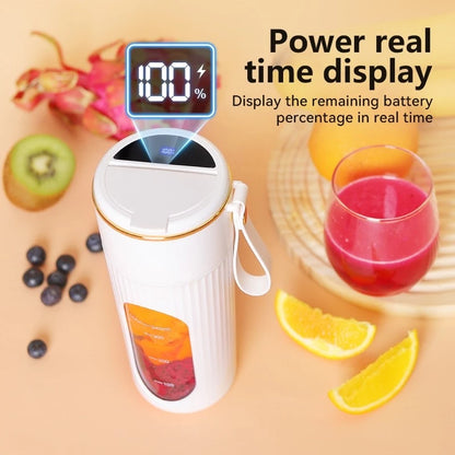 Fooksung Juice Cup Portable Multi-functional 350ML Wireless Electric Juicer Ice Crusher Typce-C Charging 榨汁杯 果汁杯