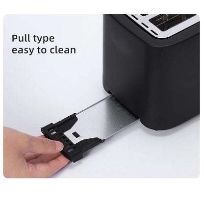 Toaster 750W 2 Slice Pop Up 7-Shades Bread Toaster breakfast machine Pembakar Roti 烤面包机