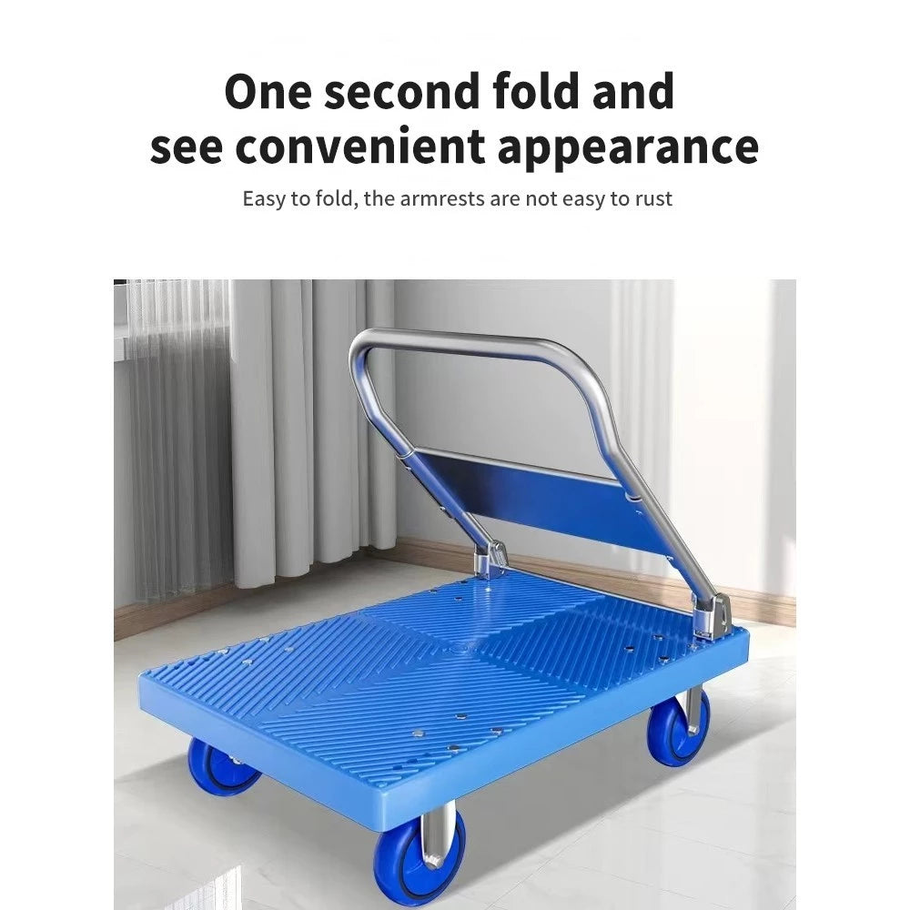 Trolley Heavy Duty Troli Barang Foldable 1000KG Hand Truck 手推車 拉貨 Troli Beroda